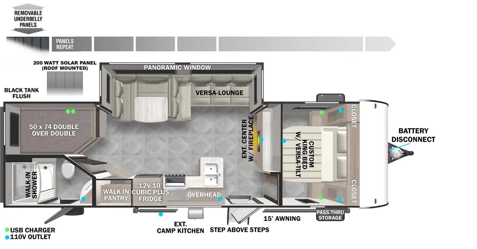 263BHXL Floorplan Image